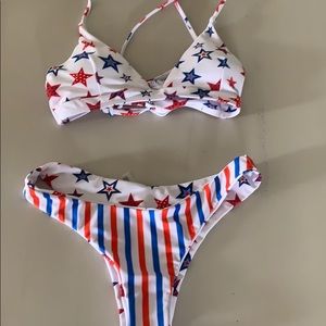 Used ZAFUL American bikini